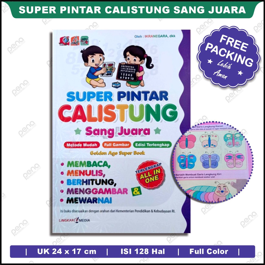 Buku Super Pintar Calistung Sang Juara Ikranegara Lingkar Media