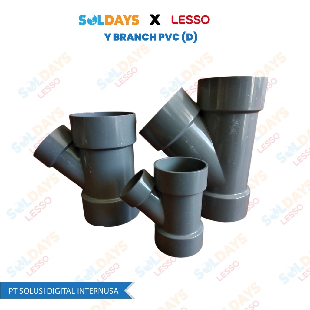 Lesso Y Branch ( D ) 6&quot; / Y BRANCH PVC ( D ) 6 Inch