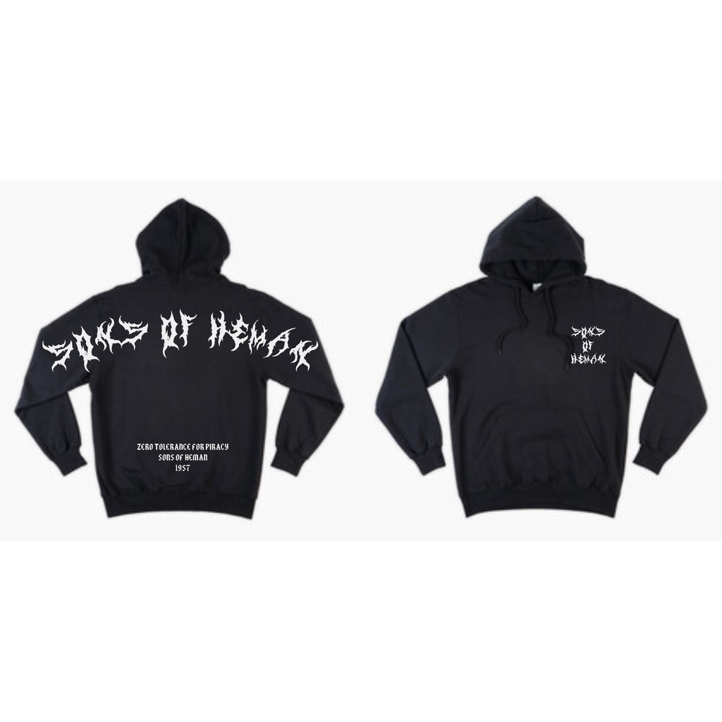 {BAYAR DI TEMPAT} SWEATER HOODIE JUMPER PRIA MODEL FONT ACAK BORDIR SHERPA LOGO SONG OF HEMAN FUCK HITAM, HODIE PRIA, HOODIE DISTRO HOODIE PRIA SWEATER FONT ESTETICK  M, L, XL,XXL (Pria&amp;Wanita)