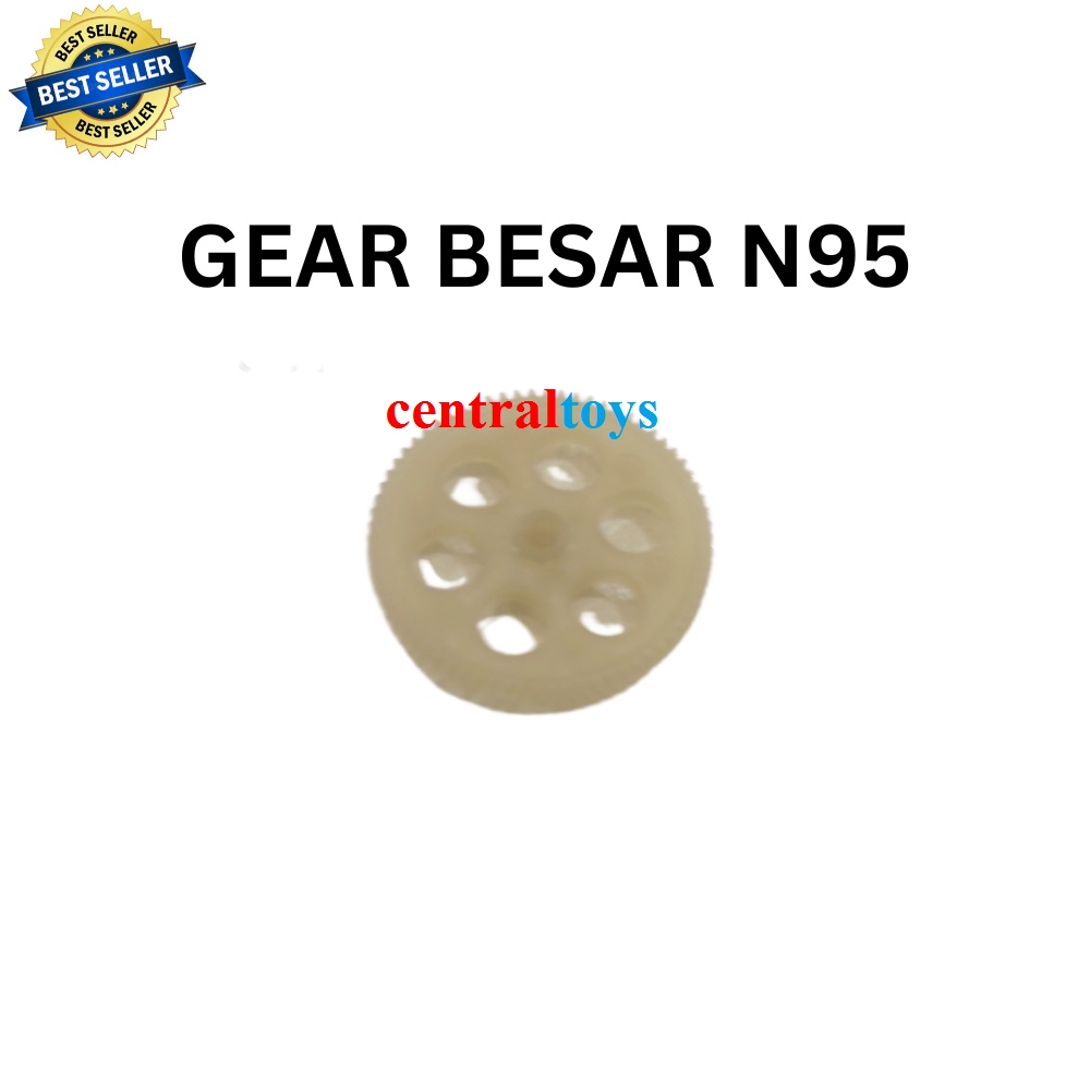 spare part rc drone N-95 gear besar gear kecil motor dinamo propeller N95