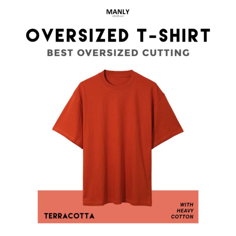 MANLY OVERSIZED TERACOTA