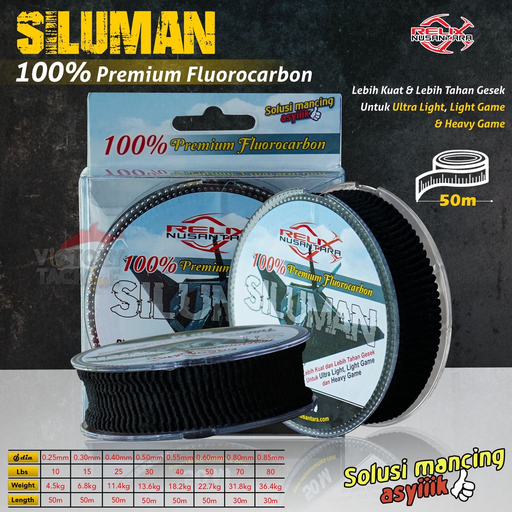 Leader FIRELOCK CASPER PREMIUM 100% FLUOROCARBON LEADER 25 METER FROM JAPAN SENAR PANCING LEADER FLU