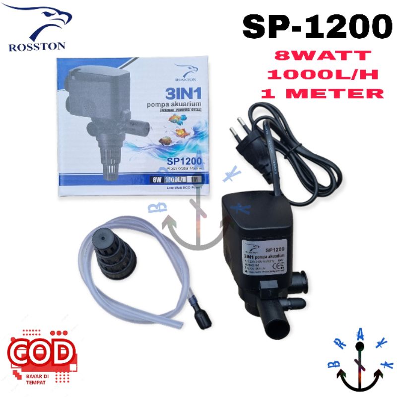 Mesin Pompa Aquarium Aquascape Rosston RS 1200