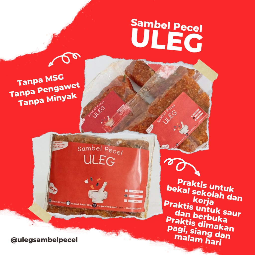 

SAMBEL BUMBU PECEL ULEG 100 Gr