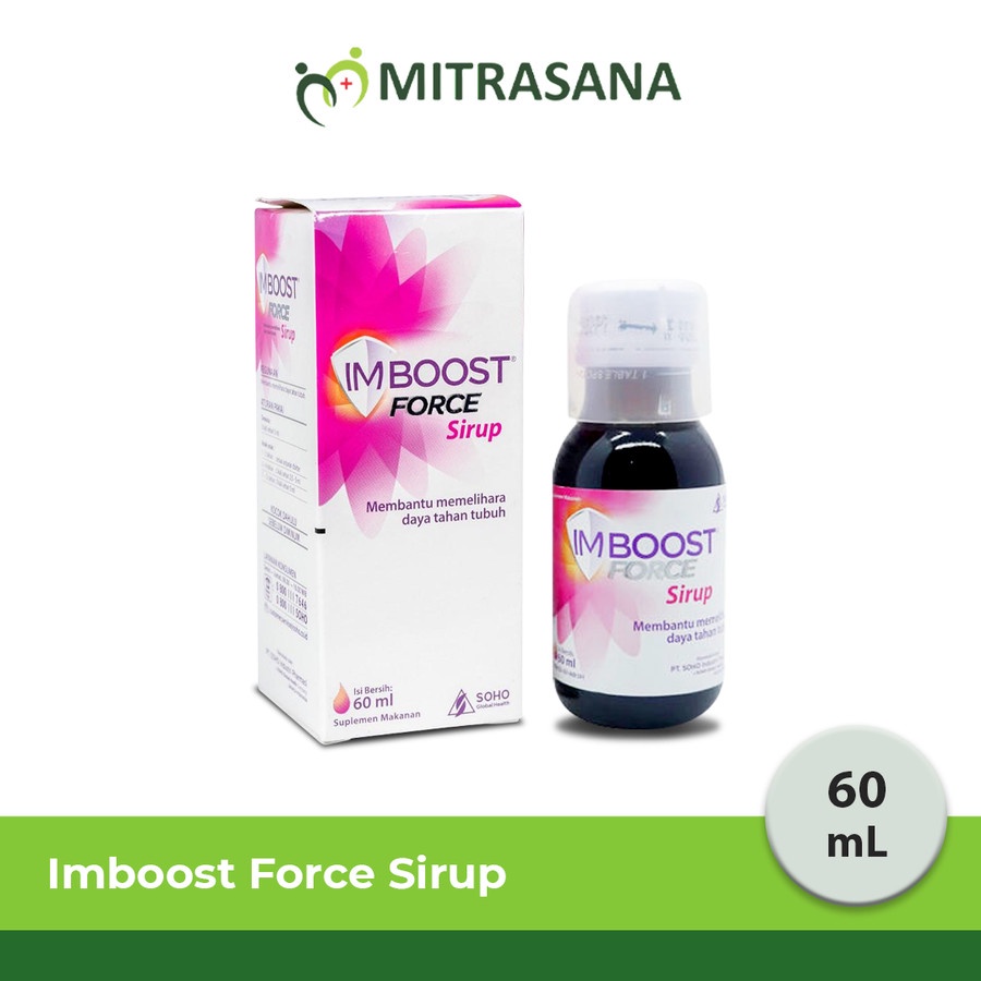 Imboost Force 120 &amp; 60 Ml - Meningkatkan Daya Tahan Tubuh