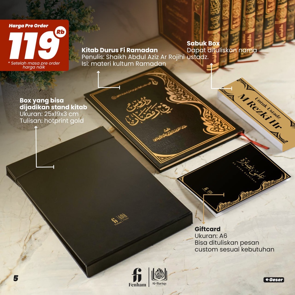 Giftset Hadiah untuk Ustadz