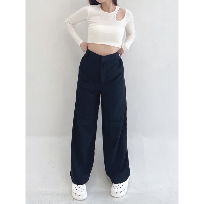 Lenka Pants / Kulot Knit / Wide Pants / Celana Kulot Knit Pants / Baggy Pants / Celana Knit / Kulot Knit Premium / Double Twist Knit