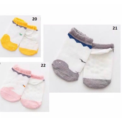 MoonLand Kaos Kaki Bayi/Kaos kaki anak/Kaos kaki anak bayi motif/Baby socks BB01