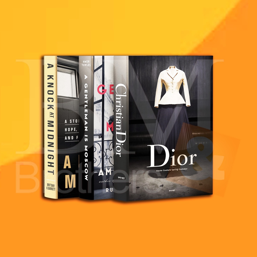 Dummy Books / BUKU PALSU / Buku Pajangan Aesthetic / Properti Foto / Hiasan Buku Palsu