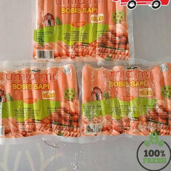 

♣ [PASTI FRESH SIAP KIRIM] SOSIS ULIR UMI AMI 750g ISI 30 ♣