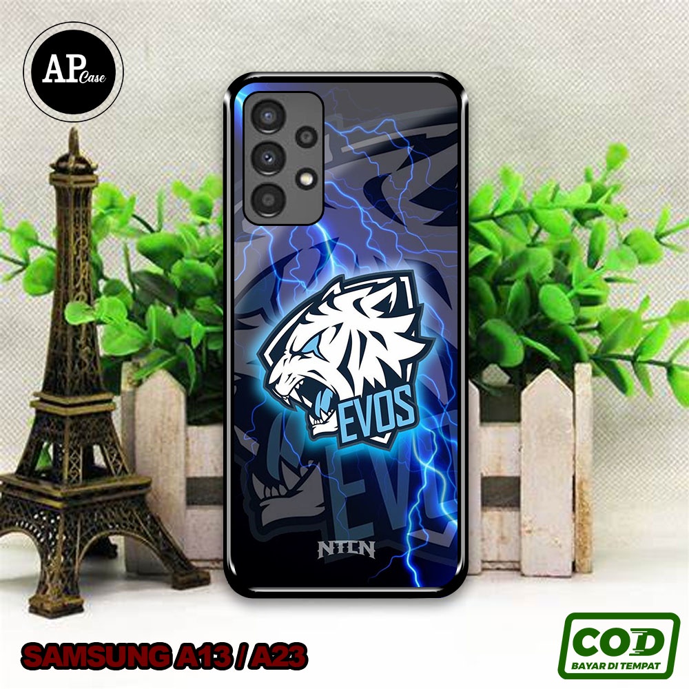 Case Samsung Galaxy A13 Hardcase 2D Glossy Case Motif EVOS Terbaru - Custom Case - Casing - Hardcase