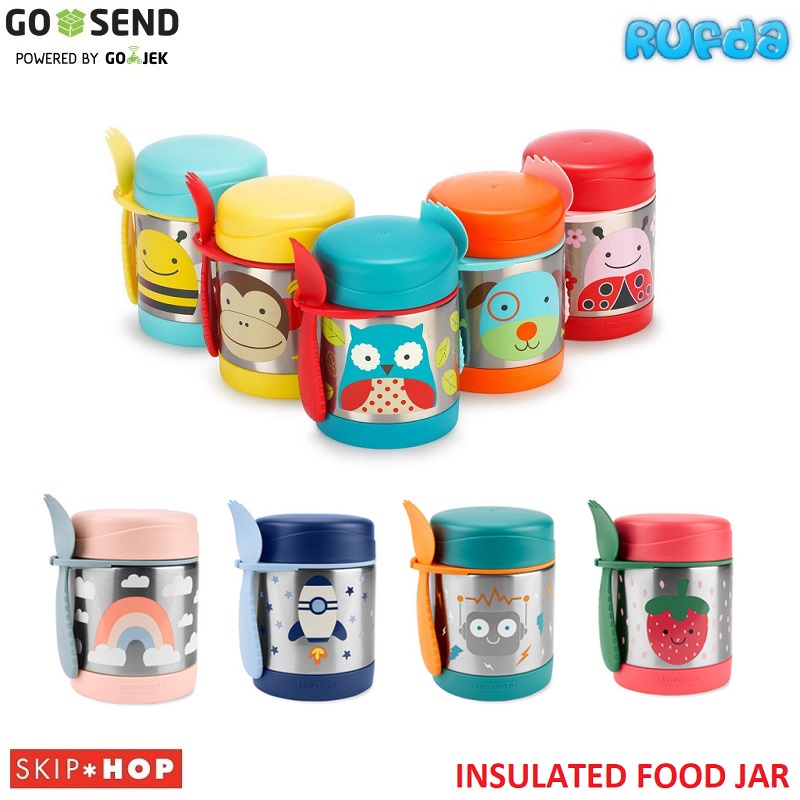 Skip Hop Insulated Food Jar Wadah Makanan Tetap Panas dan Dingin