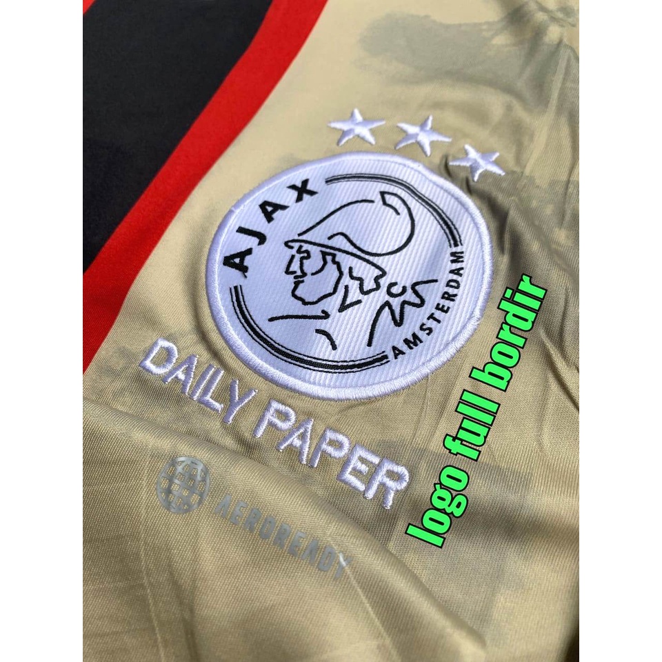 Jersey Baju Bola Ajax 3rd Third Full Patch 2022 2023 Grade Ori