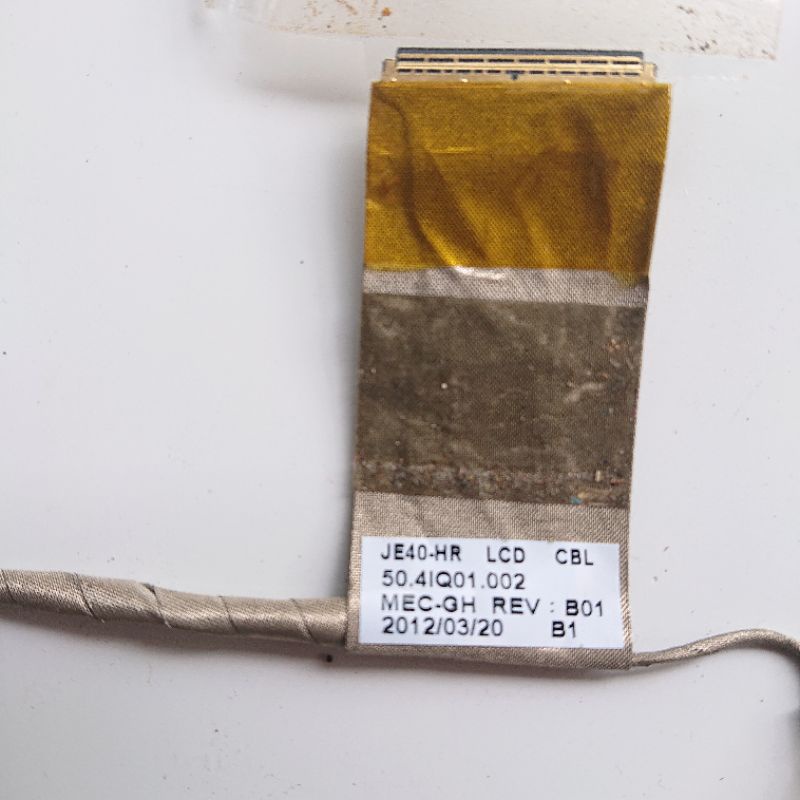 Fleksibel flexible kabel lvds 4743 4743Z 4741 4741G Acer 4750 4752 4752g 4755  4253  kode JE40-HR or