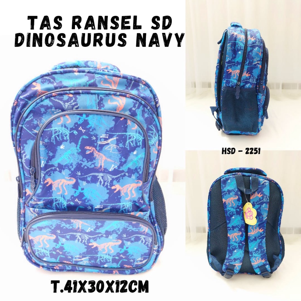 Tas Ransel Anak Laki-laki TK &amp; SD Timbul Kualitas Premium