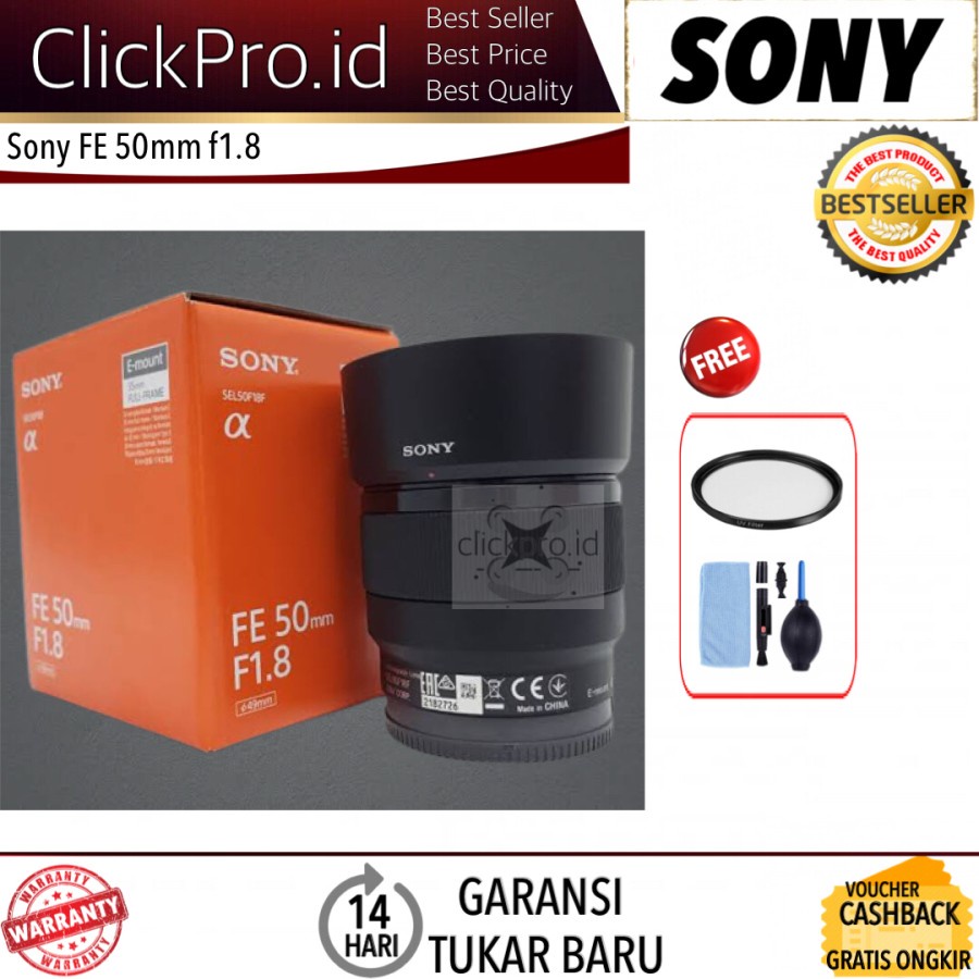 Sony FE 50mm f1.8 - Lensa Sony 50mm f1.8