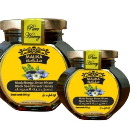

♣ malika 500gr black seed honey bunga habbatusauda ❄