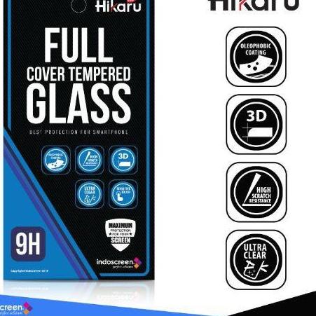 ◌ TEMPERED GLASS FULL POCO X3 NFC / X3 PRO INDOSCREEN HIKARU ◌