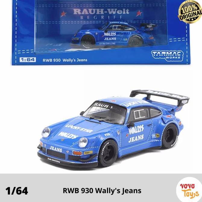 Tarmac Works 1/64 RWB 930 Wally's Jeans Porsche Tarmac64 ---NEW---