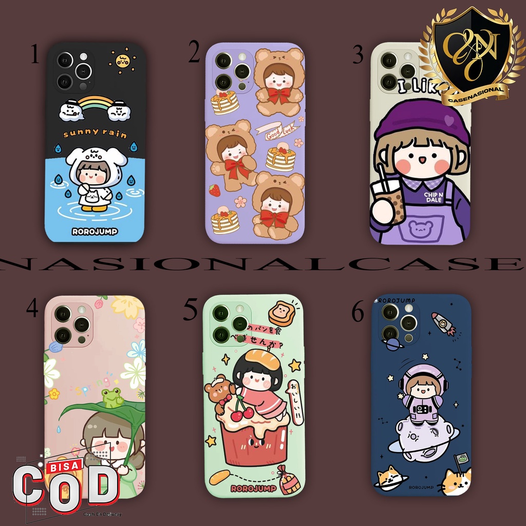 Nasional Case - CASE LIQIUD ROROJUMP INFINIX RAM 3 SMART 5 HOT 10 LITE SMART 6 PLUS HOT 10 PLAY HOT 