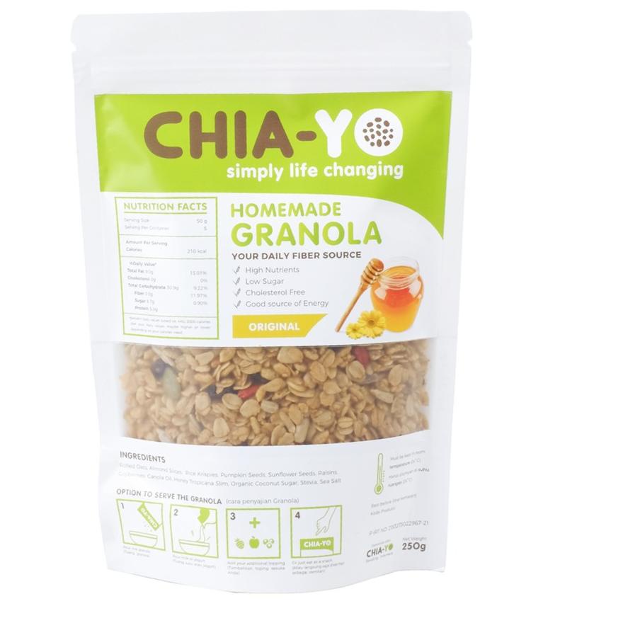 

✈ Chiayo Granola Original 250gr ♪