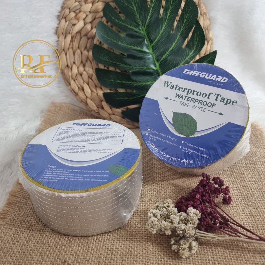 Lakban Anti Bocor Aluminium / Lakban Anti Bocor Aluminium Foil  / Tape Lem Anti Bocor / Waterproof L