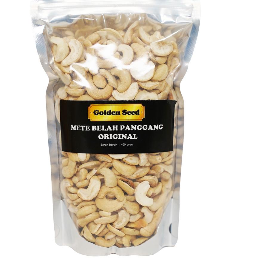 

☇ [BELAH] METE BELAH PANGGANG ORIGINAL 400 GR | MEDE OVEN MENTE ROASTED SPLIT CASHEW 400 GRAM | ORIGINAL ♥