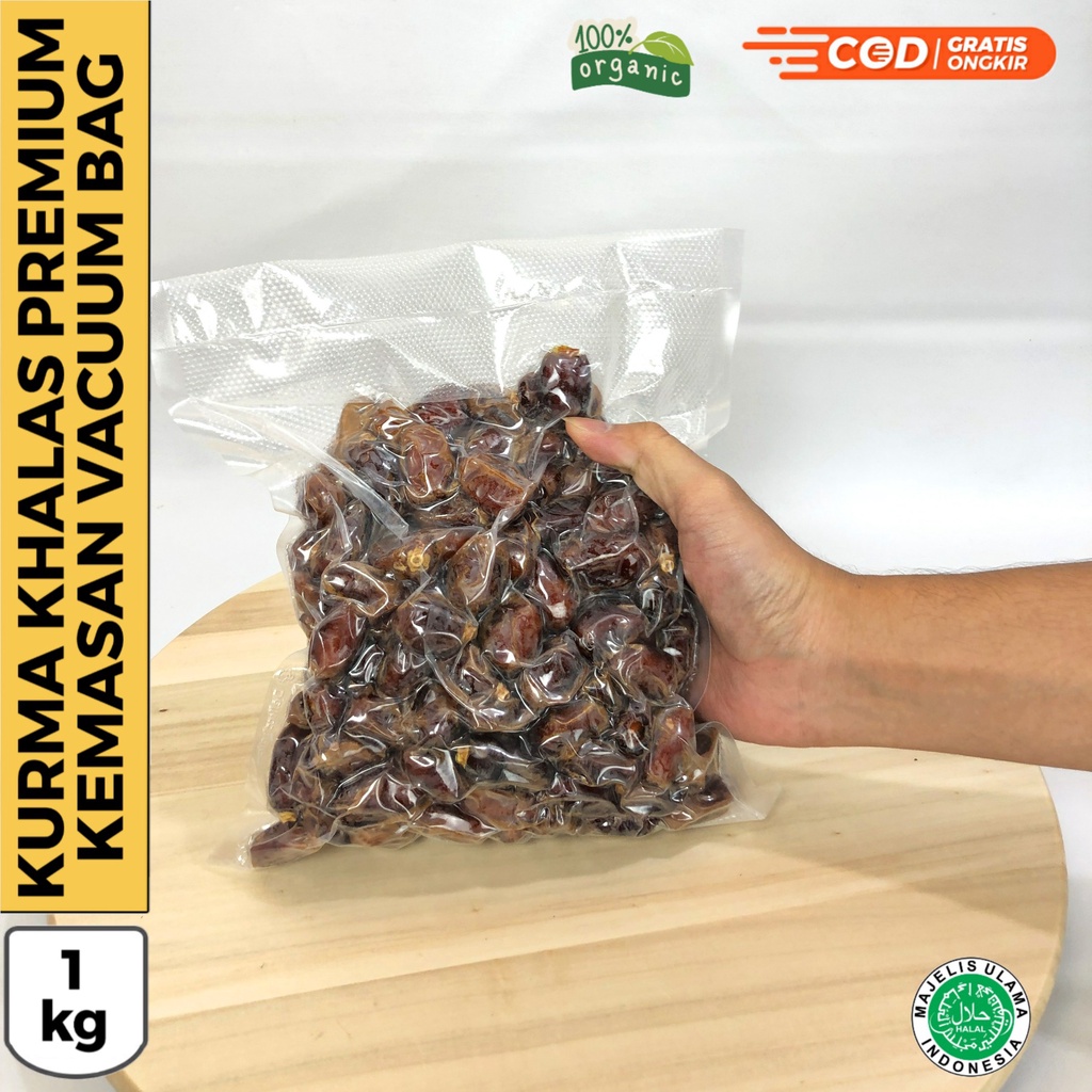 

[ GS ] Kurma Khalas 1 Kg / Khalas Date Crow / Khalas Premium / kurma Khalas
