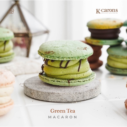 

MACARON Green Tea by Kcarons.id
