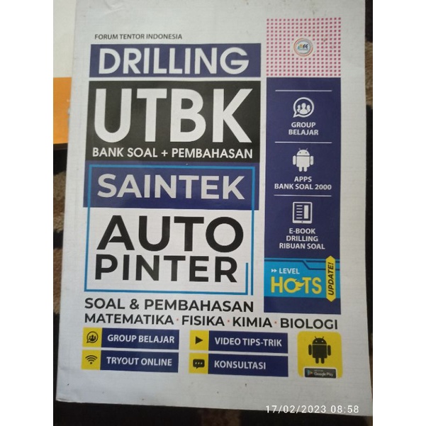 buku Drilling UTBK Saintek