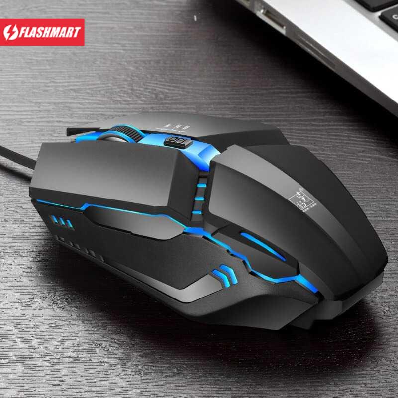 Flashmart Centechia Mouse Gaming LED RGB 1600 DPI - K3