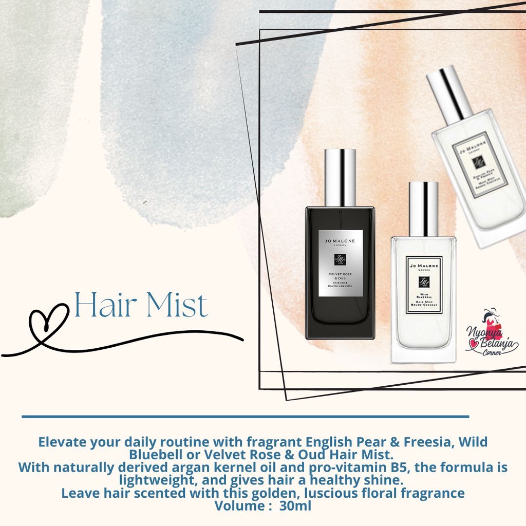 Jo Malone London Hair Mist Parfum Rambut dari Jo Malone