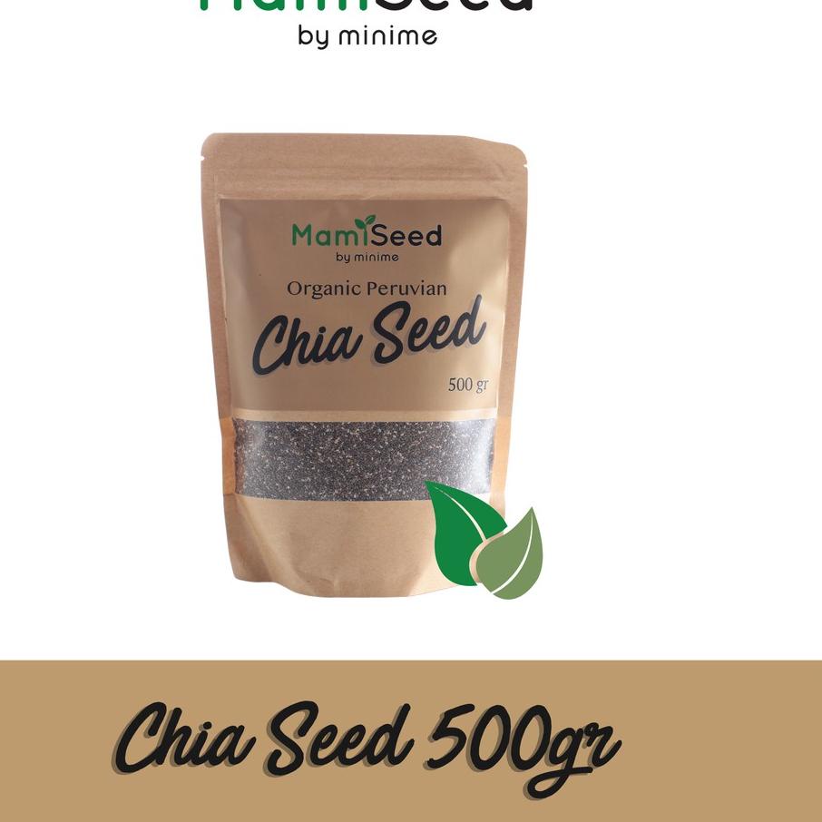 

➯ Mamiseed Black Organic Chia Seed 500gr ❅