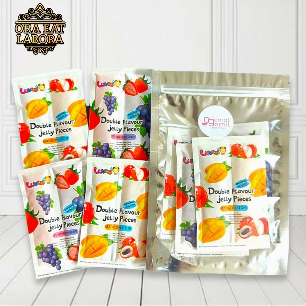 

Double Flavour Jelly Mix Kualitas Premium - Ora Eat Labora