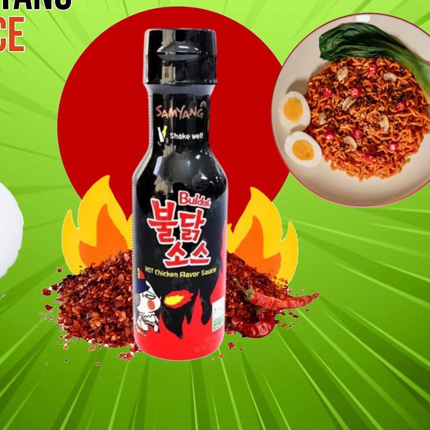 

♔ Saos Sauce Samyang Saus Samyang Logo Halal Hitam Original ◌