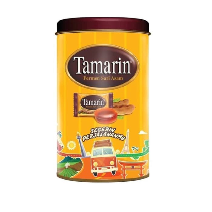 

Tamarin Permen Sari Asam Festive Kaleng 162gr