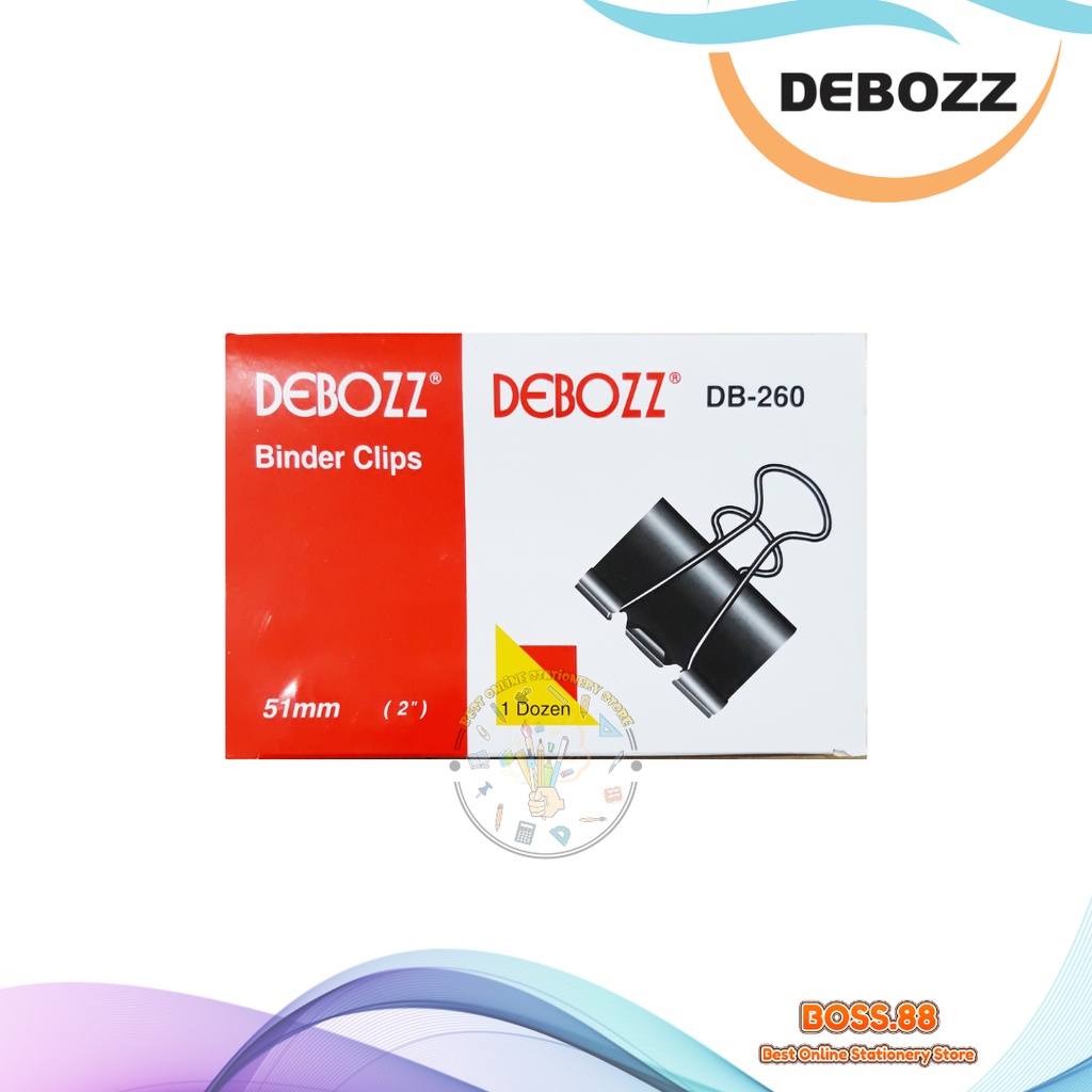 

BINDER CLIP / KLIP BINDER DEBOZZ NO. 260