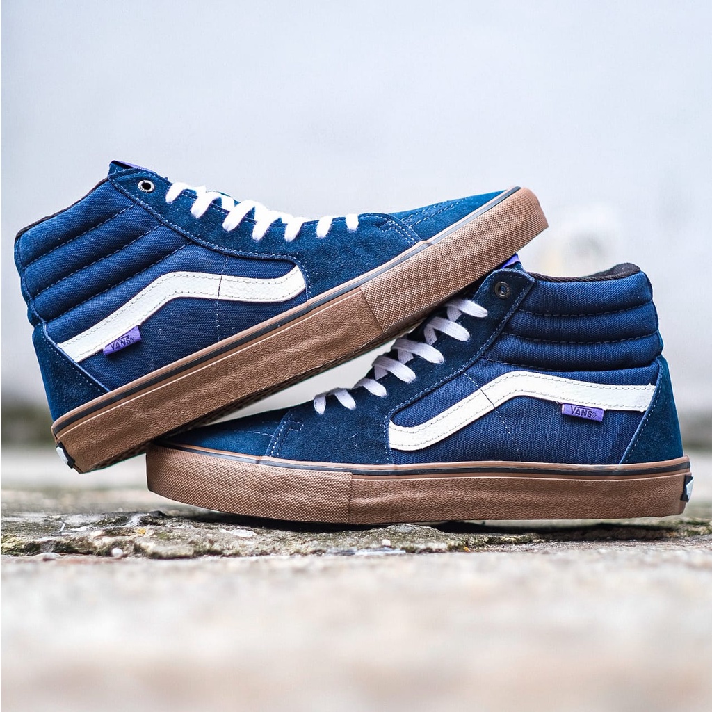 Vans Sk8 Hi Pro Navy White / Gum Original