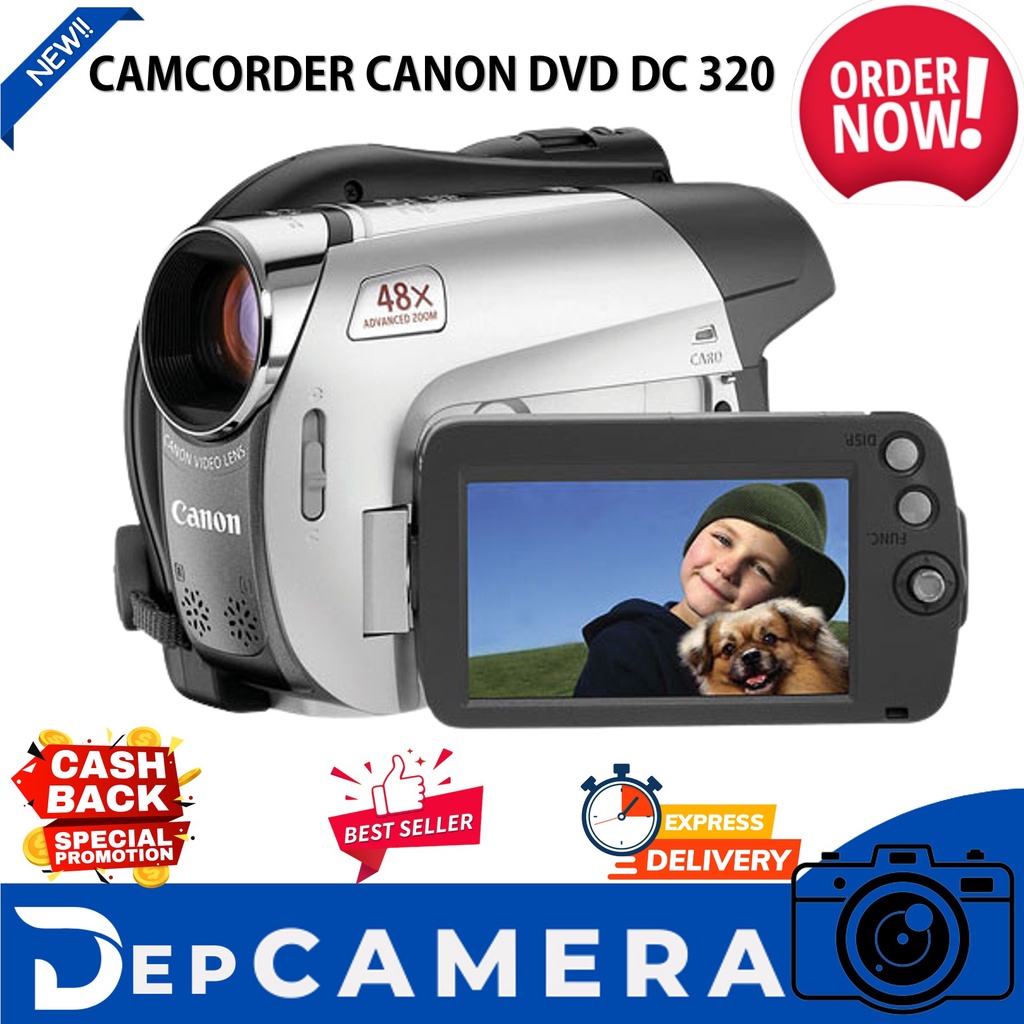 CAMCORDER CANON DVD DC 320