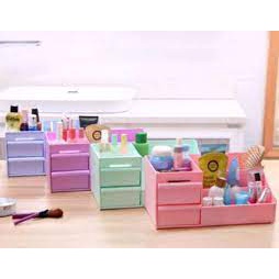 ELDE 1 - Rak  Mini Cosmetic Penyimpanan Kotak Storage Rak Makeup Drawer / RAK SUSUN KOSMETIK MINI