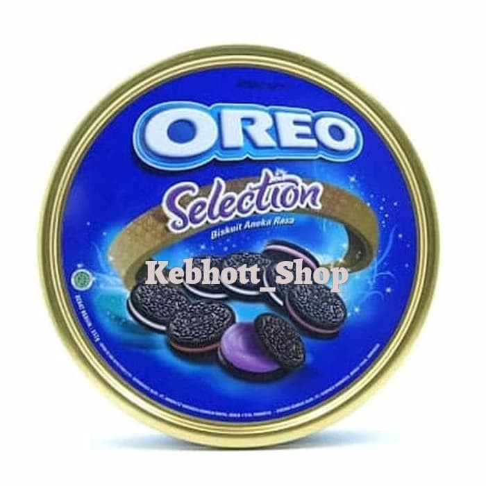

Oreo Selection Biscuits 285gr Biskuit Kaleng Aneka Rasa 285gr
