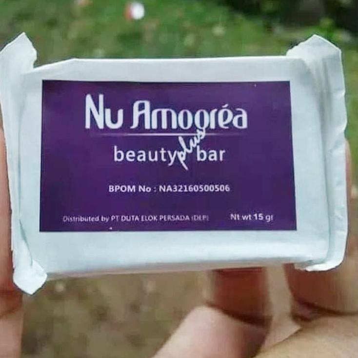 ☋ sabun Nu amoorea Beauty Plus 15gr  Original /sabun amoorea asli plus ♦
