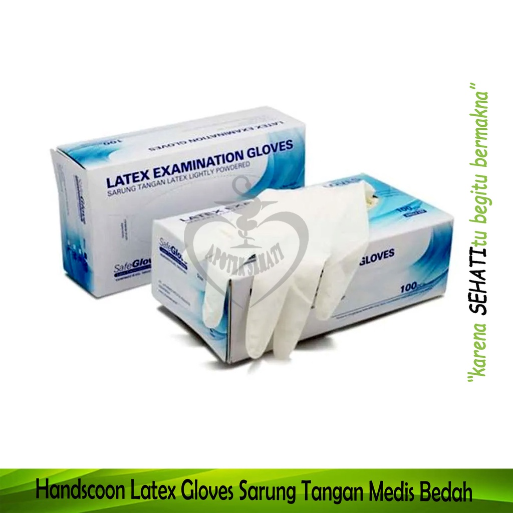 Handscoon Medis Sarung Tangan Safe Glove