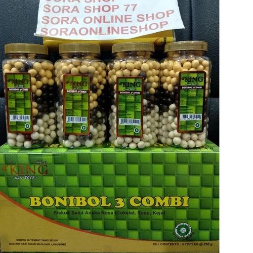 

Ω 1 Dus (4 Toples) Bonibol 3 Combi d' King (Cokelat, Susu, Keju) ☀