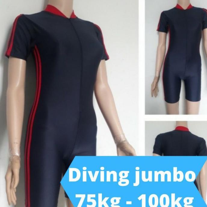 Baju renang wanita dewasa jumbo/big size baju renang jumbo