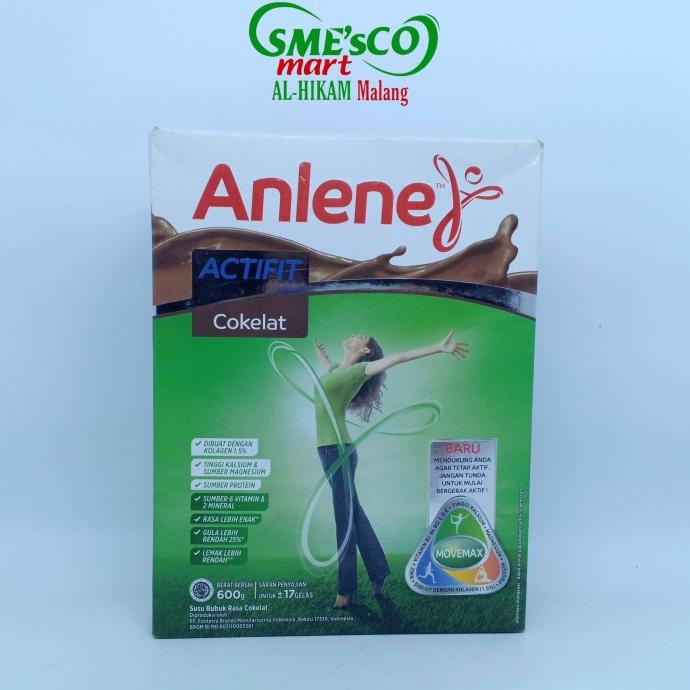 

Anlene Activit Cokelat 600gr bir04