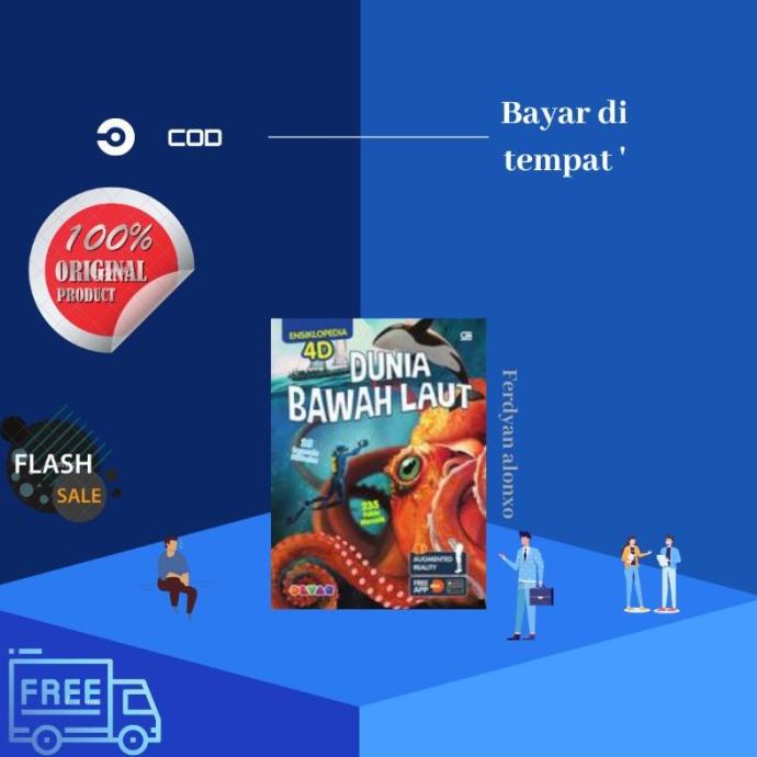 

Buku Ensiklopedia 4D: Dunia Bawah Laut By Devar Entertainment Original