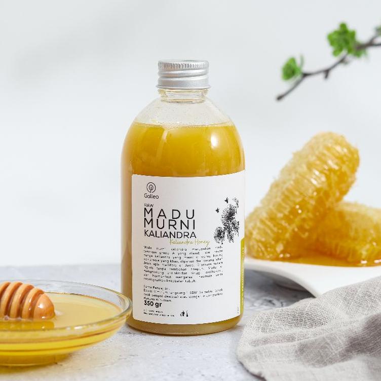 

SubsidiXx4X8 Madu Murni Kaliandra 350 gr Galleo Pure Natural Raw Honey Premium