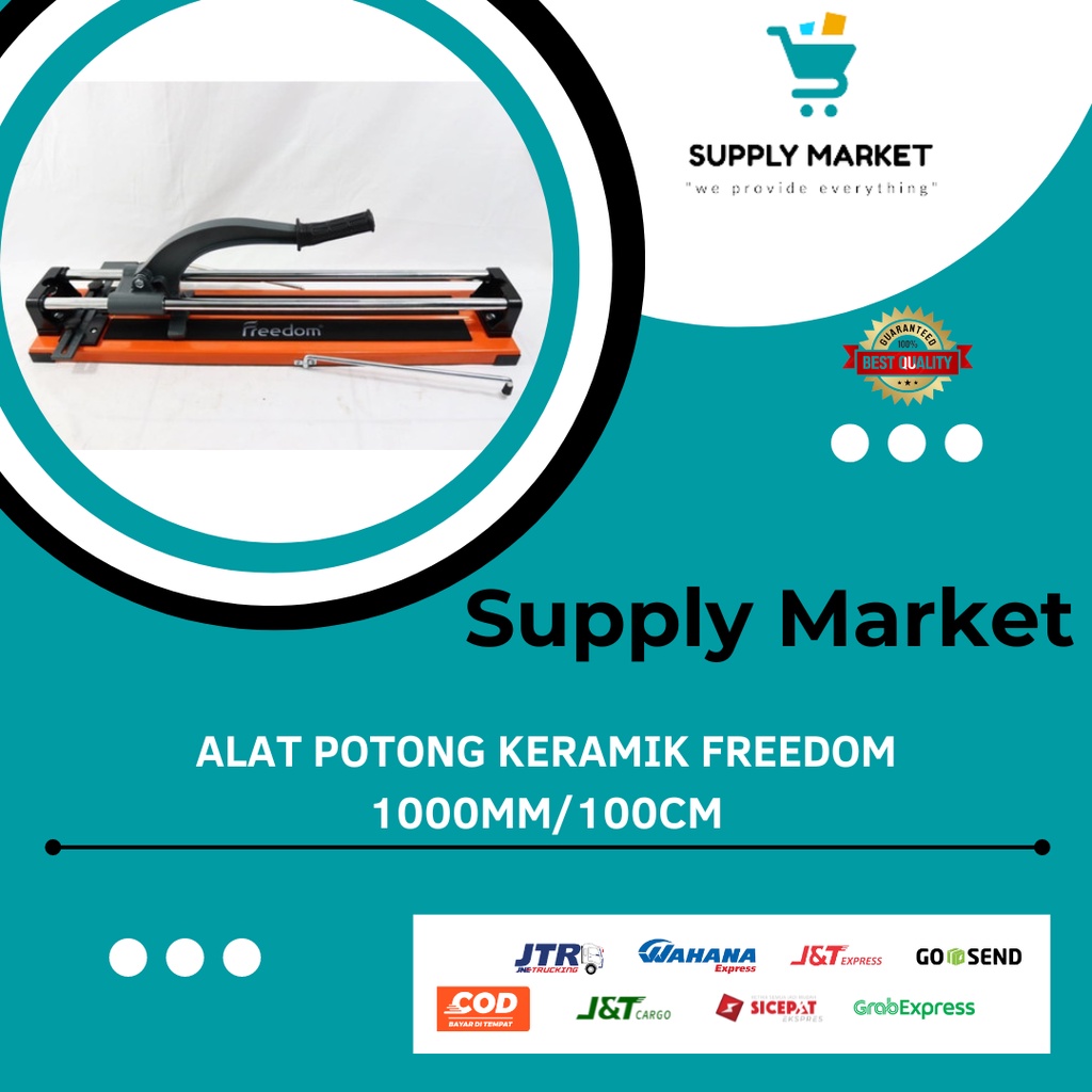 [INSTANT] ALAT POTONG KERAMIK FREEDOM 1000MM LASER 100CM MESIN POTONG