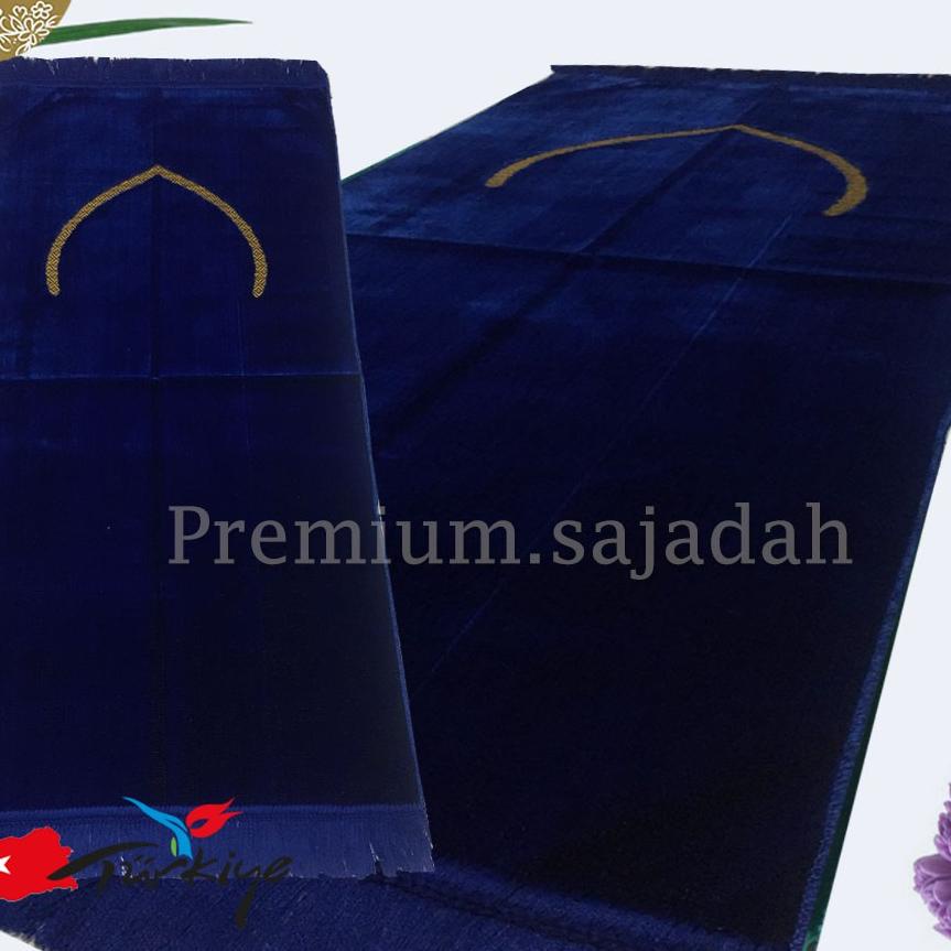 ➵ Sajadah Turkey Turkiye Motif Polos Minimalis Midi Premium Sajadah Turki Sejadah Travel Travelling 
